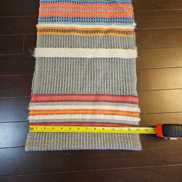 Infinity Scarf Artistan Made in Peru Alpaca Multi Colored Unisex - Picture 4 of 6